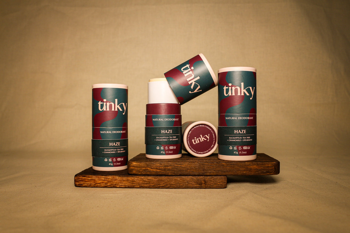 HAZE – Eucalyptus · Tea Tree · Chamomile · Spearmint