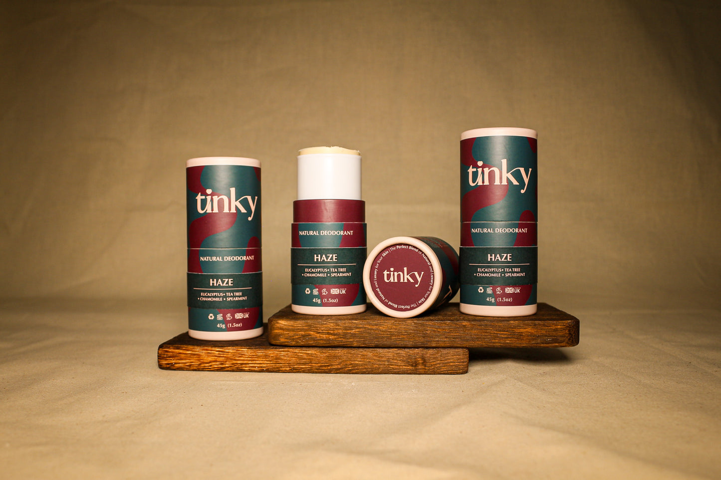 HAZE – Eucalyptus · Tea Tree · Chamomile · Spearmint